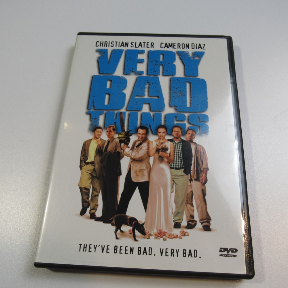 Very Bad Things DVD Movie Christian Slater Cameron Diaz Comedy Film